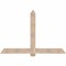 Ekena Millwork Eugene Smooth Timber Gable Bracket, Douglas Fir, 72"W x 48"H x 3 1/2"D x 5 1/2"F, 16/12 Pitch GBW072X48X0406EUG00SDF - alternate 1